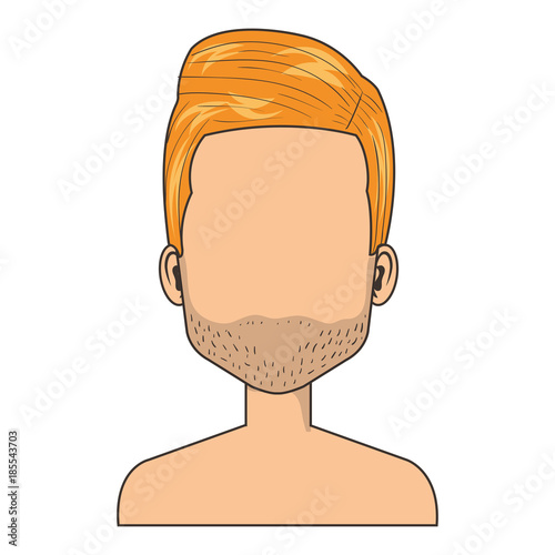 young man shirtless avatar character