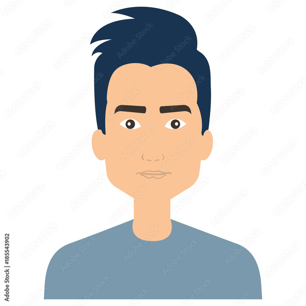 young man avatar character