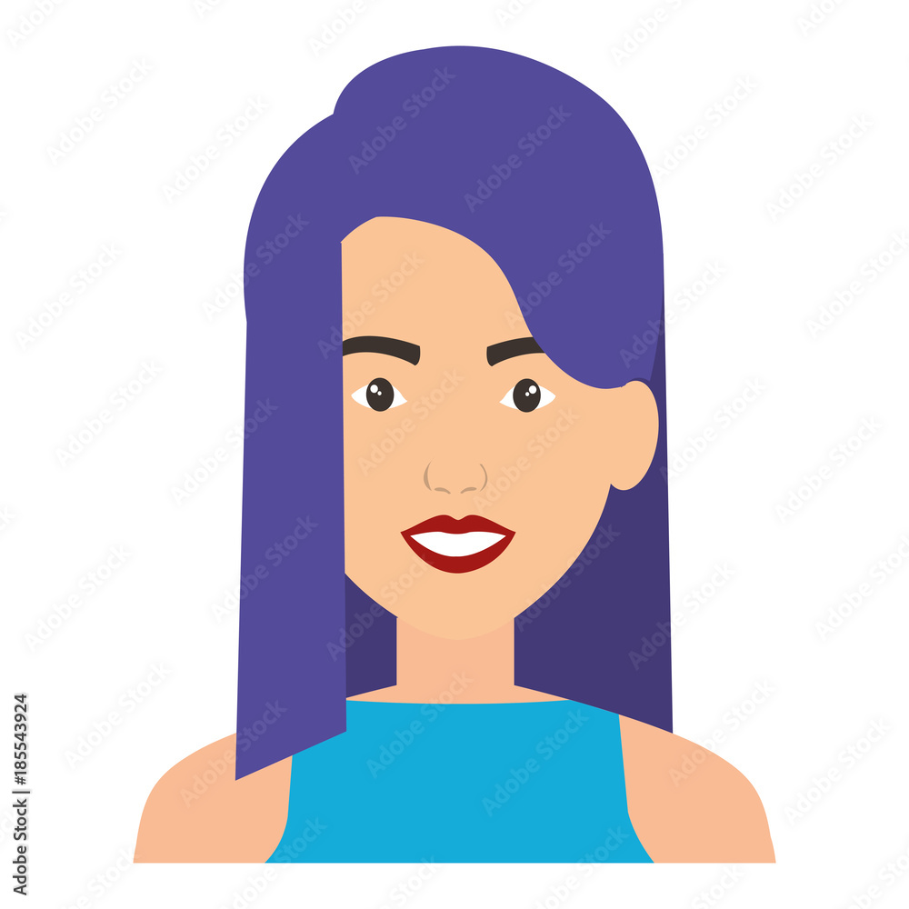 beautiful woman avatar character beautiful woman avatar character