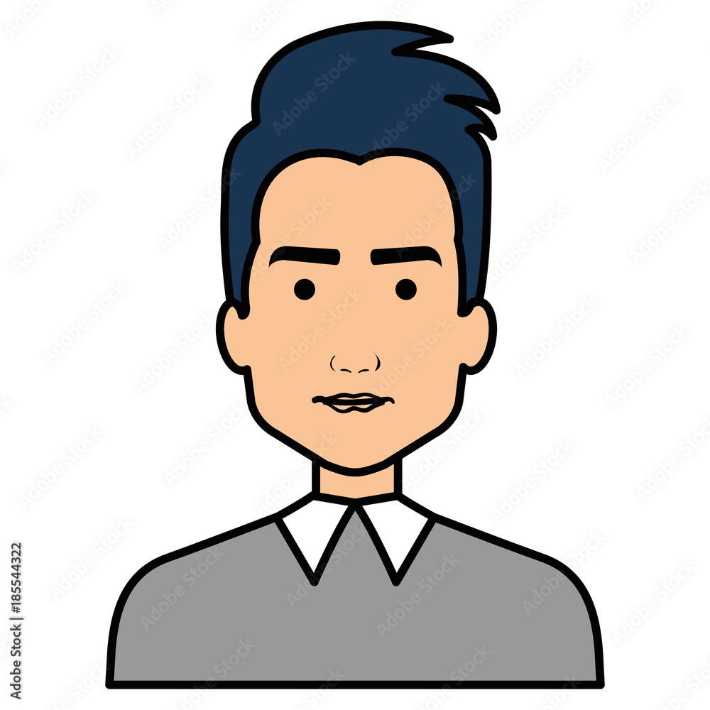 young man avatar character