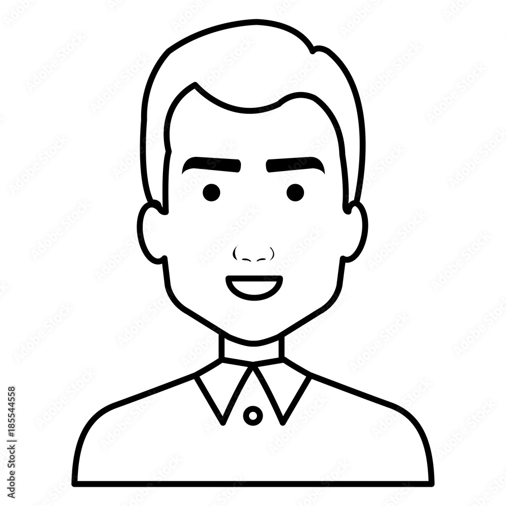 young man avatar character