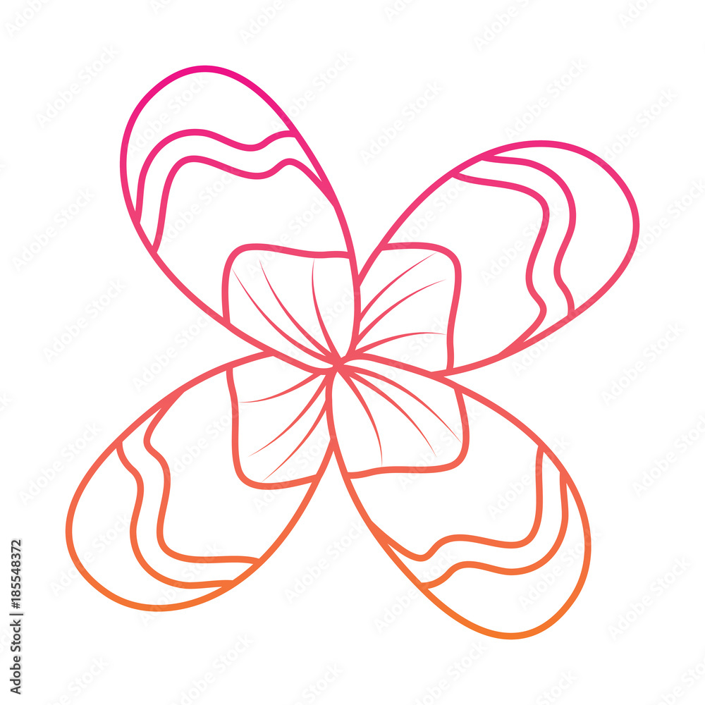 flower natural botanical decoration icon vector illustration flower natural botanical decoration icon vector illustration