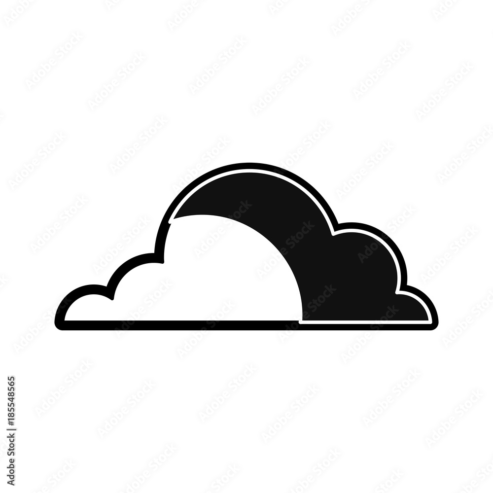 Cloud weather symbol Cloud weather symbol