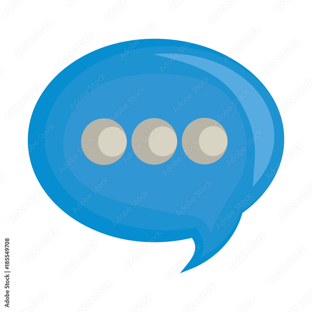Chat bubble symbol Chat bubble symbol