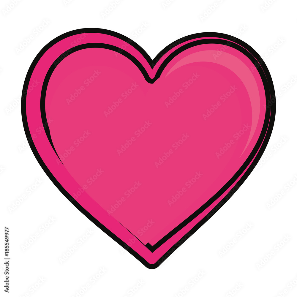 Heart love symbol