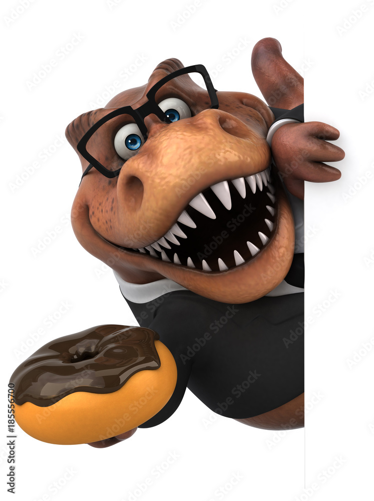 Fun Trex - 3D Illustration