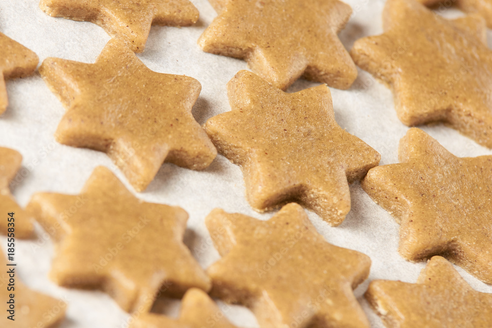 Gingerbread Cookie. Preparation dough. Sweet dessert Gingerbread Cookie. Preparation dough. Sweet dessert