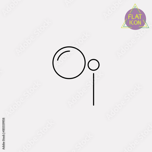 monocle line icon