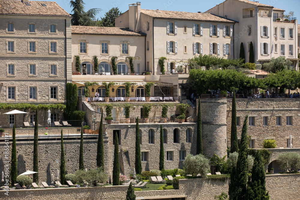 Fototapeta premium Medieval hilltop town of Gordes. Provence. France.
