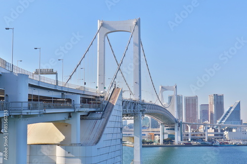 Photography Rainbow Bridge, Tokyo, Japan
