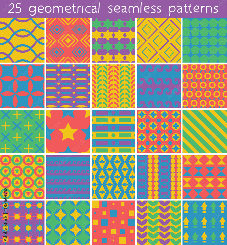 25 seamless pattern. Vector seamless pattern. Endless texture for wallpaper, fill, web page background, surface texture. 25 seamless pattern. Vector seamless pattern. Endless texture for wallpaper, fill, web page background, surface texture.