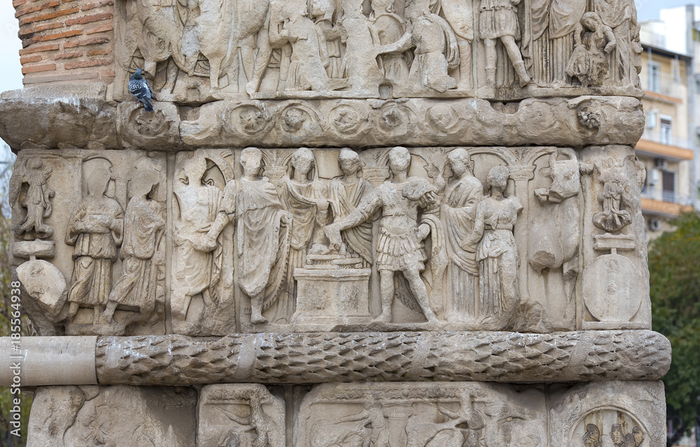 Thessaloniki, The Arch of Galerius Kamara, Thessaloniki, Greece