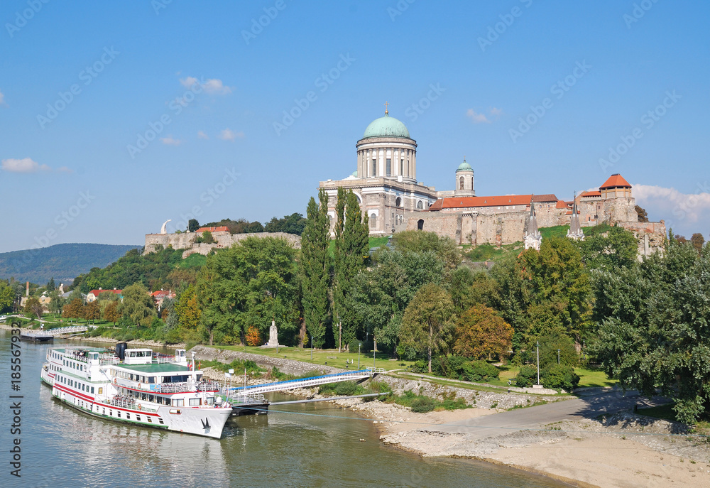 View of Esztergom city, Hungary