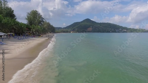 Fly over Kamala beach