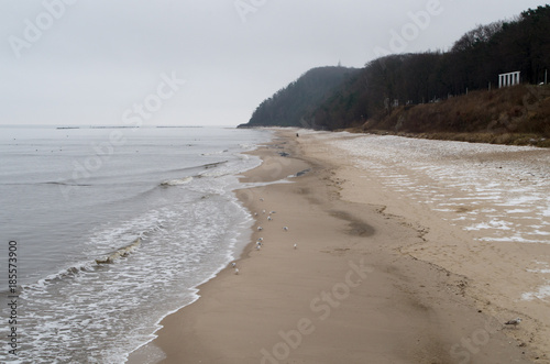 Koserow beach in Northern Germany.