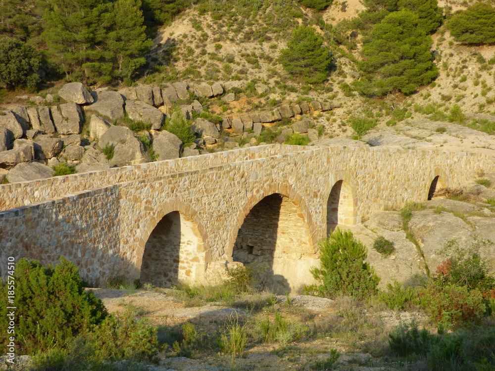 Pozas de Aguaviva ​ en Teruel en la comunidad de Aragón, España