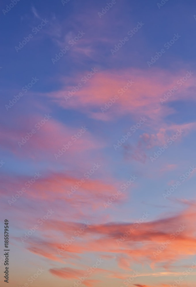 sunset sky with the light of the sun behind sunset sky with the light of the sun behind