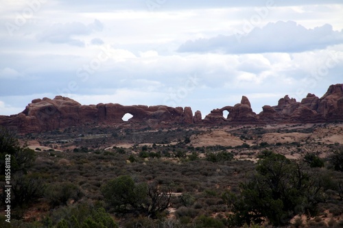 Beautiful Landscape of Arches NP - Utah - USA 