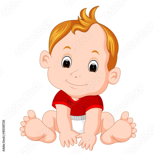cartoon cute baby