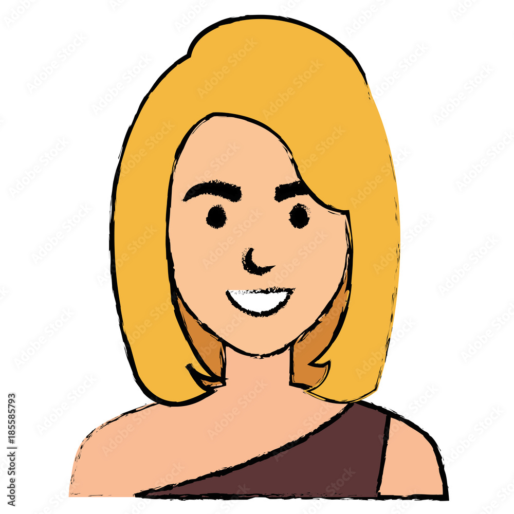 beautiful woman avatar character vector illustration design beautiful woman avatar character vector illustration design