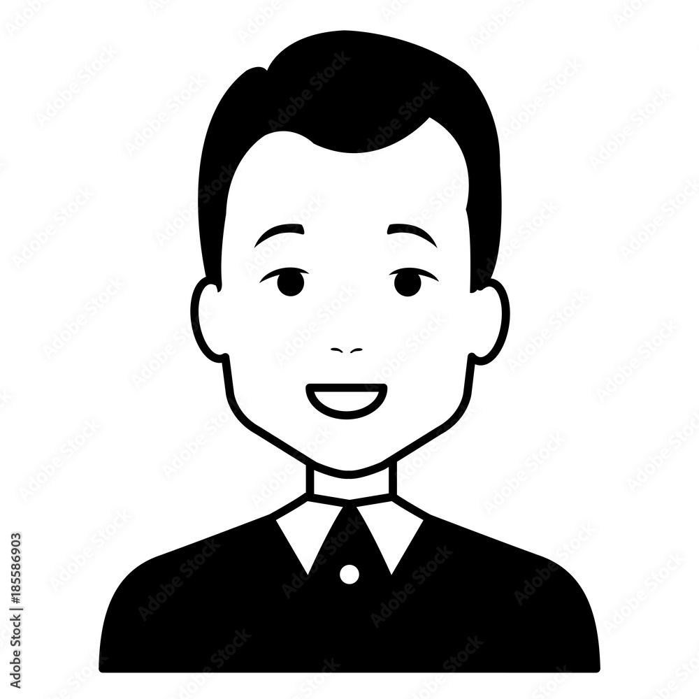 elegant businessman avatar character elegant businessman avatar character