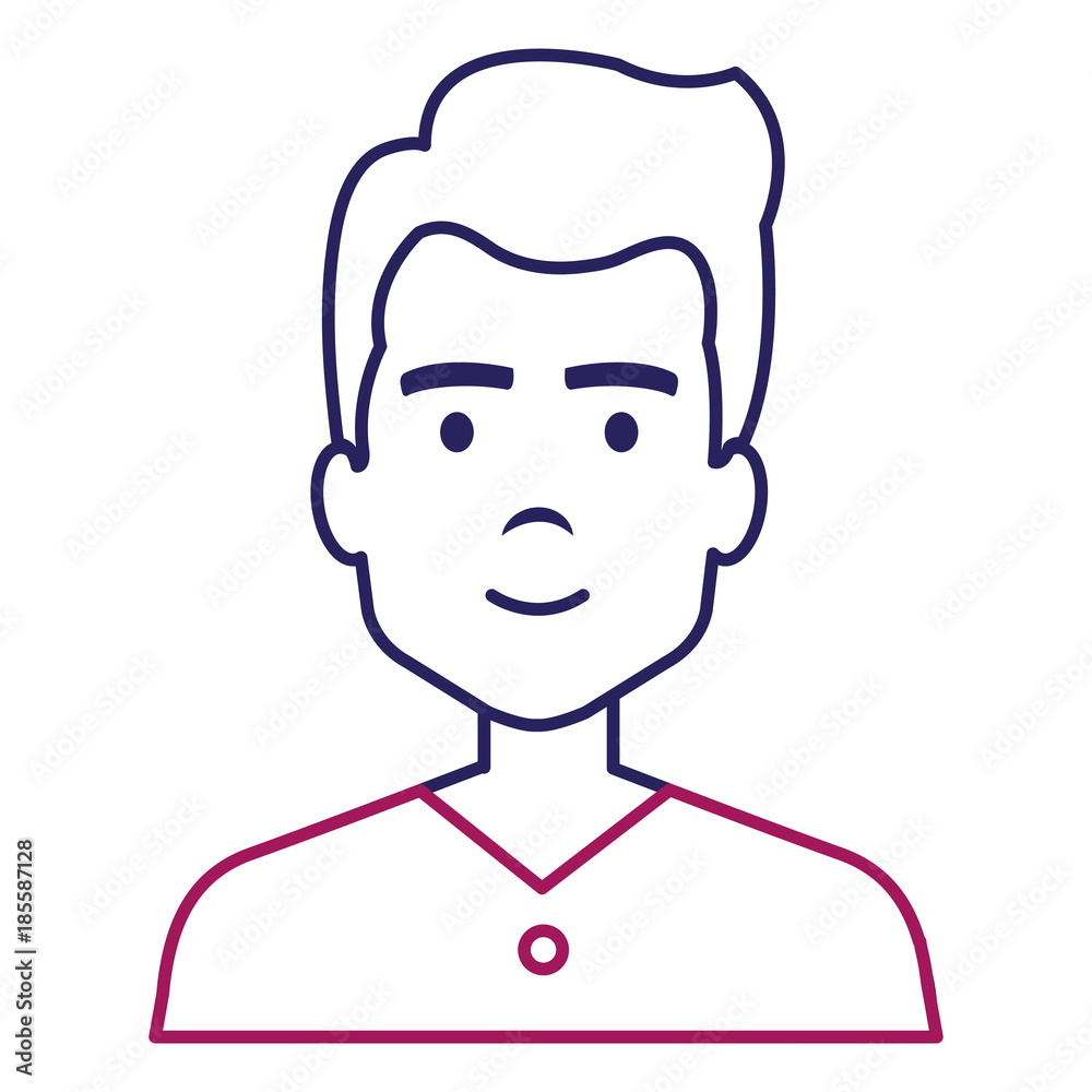 young man avatar character