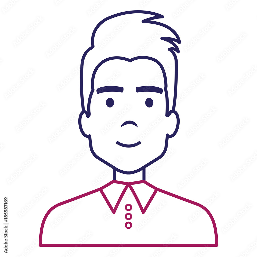 young man avatar character