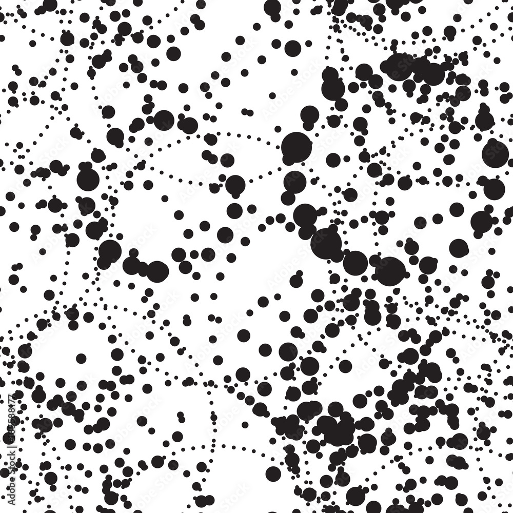 Polka Dot Seamless Pattern. Seamless Background with small circle pattern. Polka dot fabric. Retro vector background or pattern. Casual stylish black circletexture on white background. Vector Backgrou Polka Dot Seamless Pattern. Seamless Background with small circle pattern. Polka dot fabric. Retro vector background or pattern. Casual stylish black circletexture on white background. Vector Backgrou
