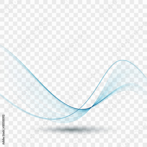 Abstract background blue wave