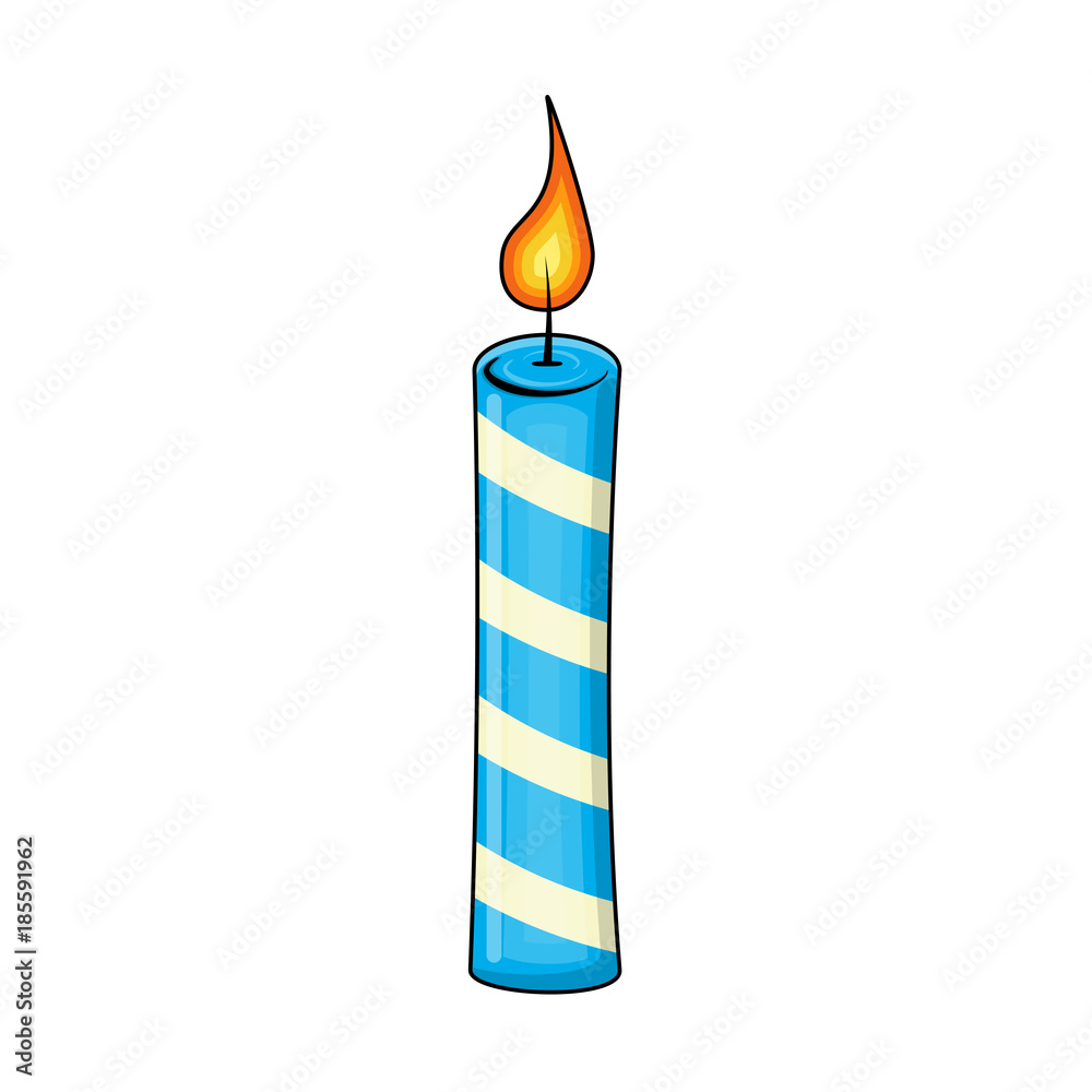 christmas candle for christmas design isolated on white background christmas candle for christmas design isolated on white background