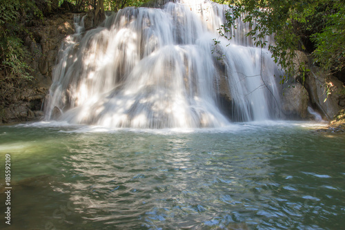 huay mae kamin waterfall in thailand © Narongrit