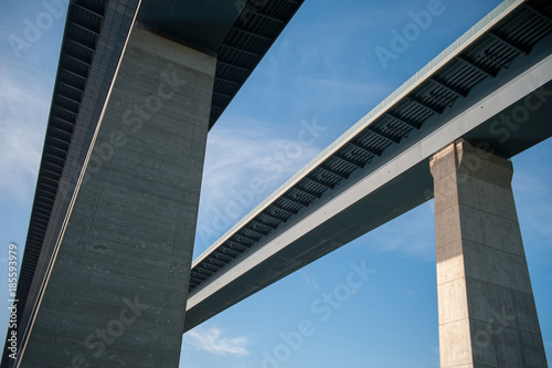 Hochbrücke über den Nord Ostsee Kanal - Kiel - Deutschland © Jürgen Sieg 