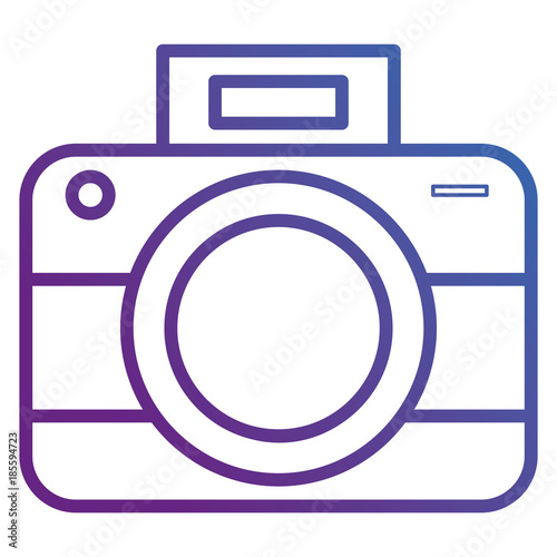 photographic camera isolated icon vector illustration design