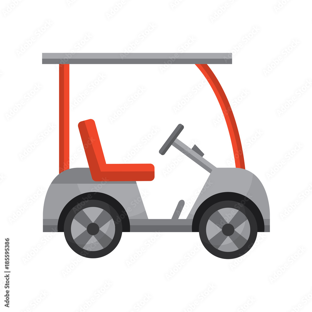 cart golf icon image vector illustration design cart golf icon image vector illustration design