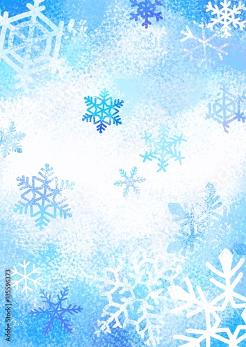 雪の結晶背景