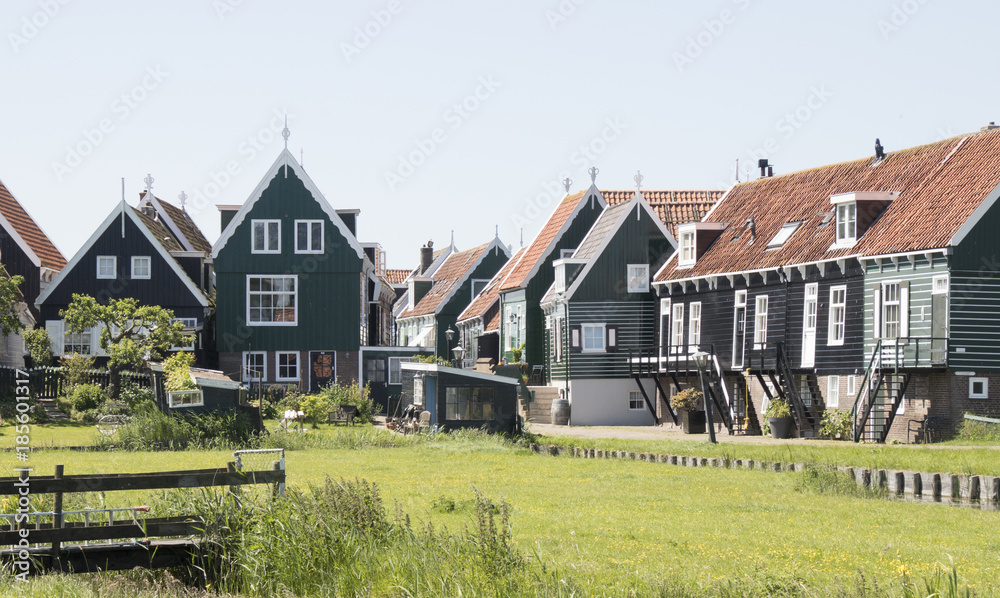 Fototapeta premium rural surrounding of the island Marken