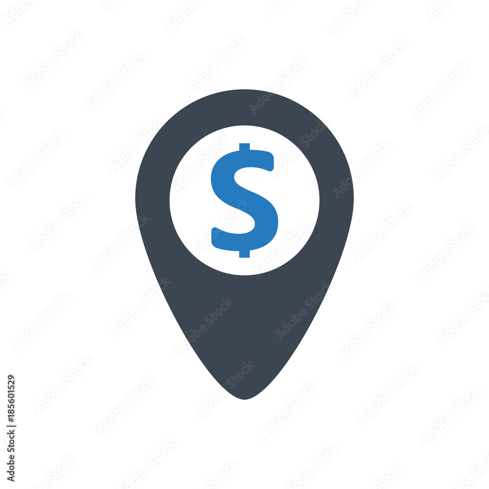 Atm Location Icon Atm Location Icon