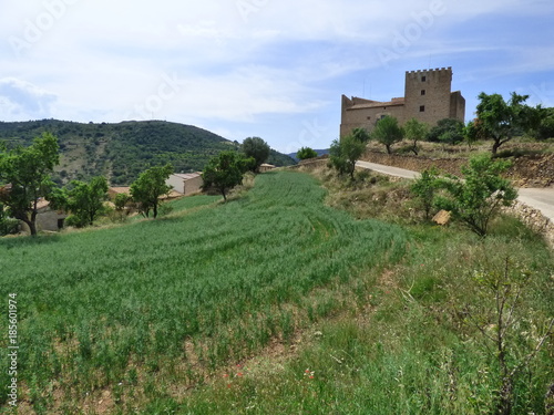 Todolella pueblo de Castellon en la Comunidad Valenciana, España, en la comarca de Los Puertos de Morella