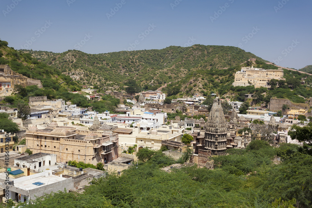 View from Amber Fort near of Jaipur, Rajasthan, India
