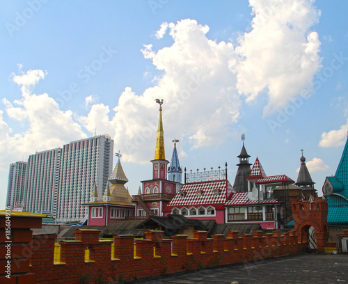 view of the Kremlin in Izmailovo