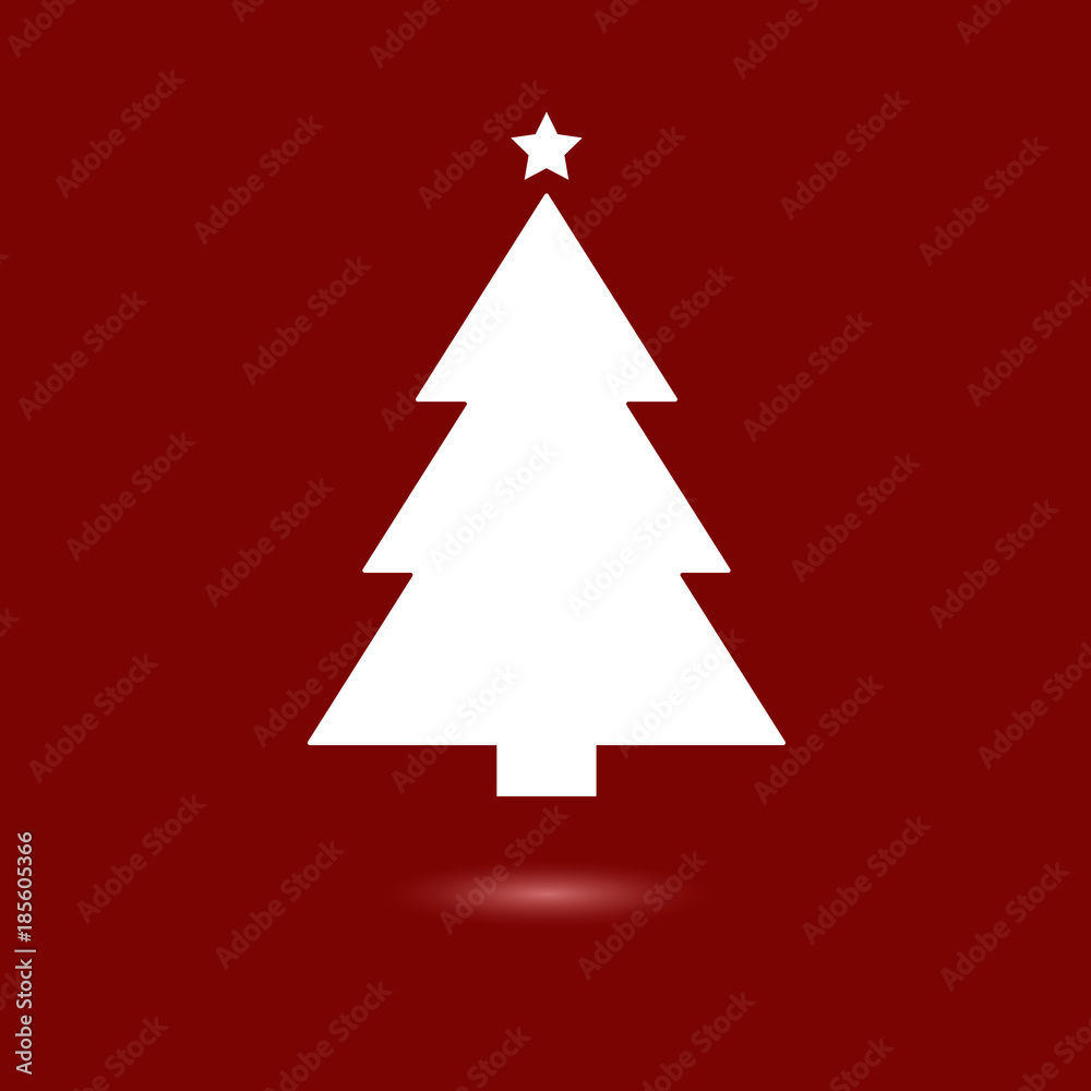 Christmas tree icon