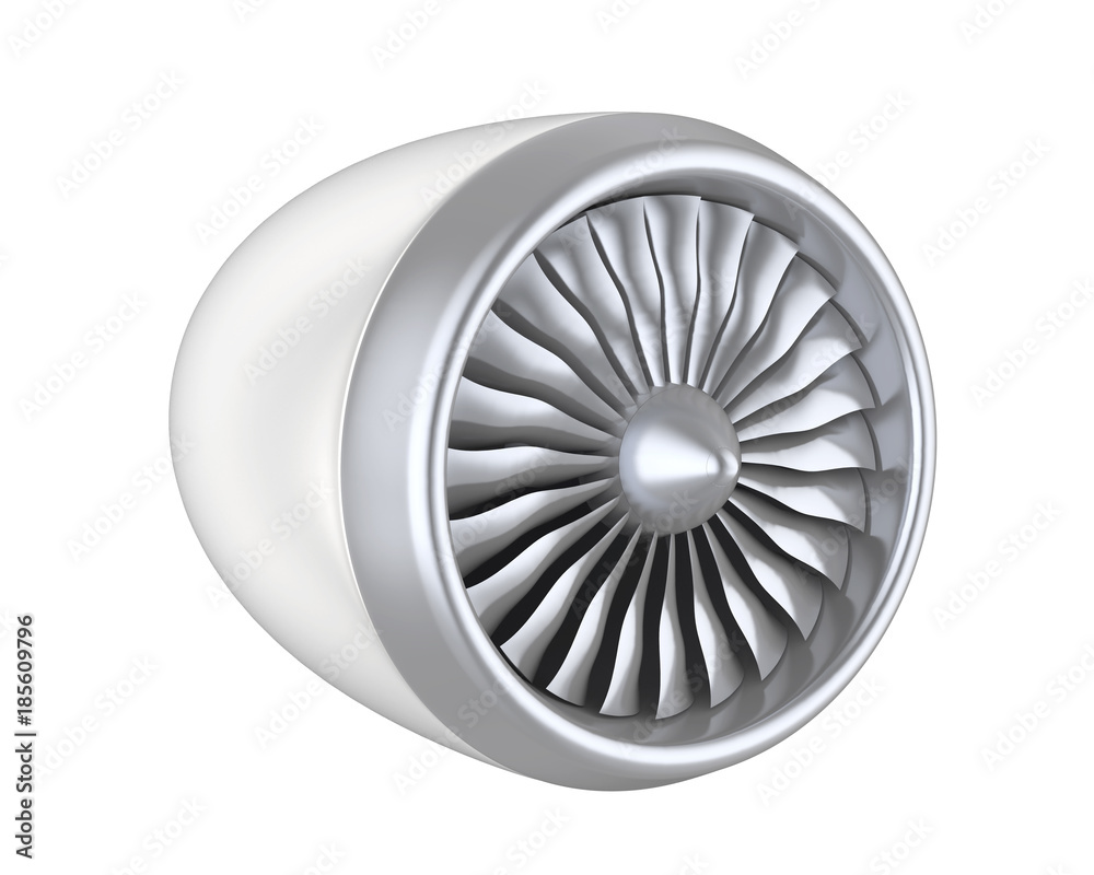 Jet Engine Isolated Jet Engine Isolated