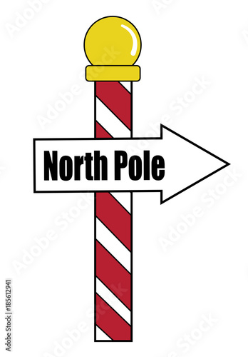 North Pole Sign
