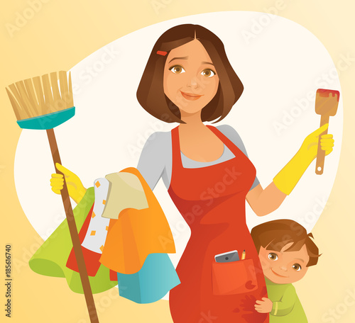 Busy Mom