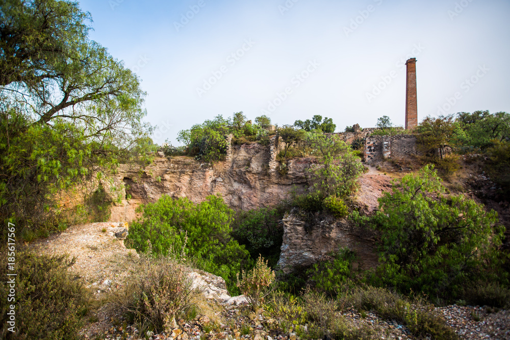 Pozos de Mineral miners town