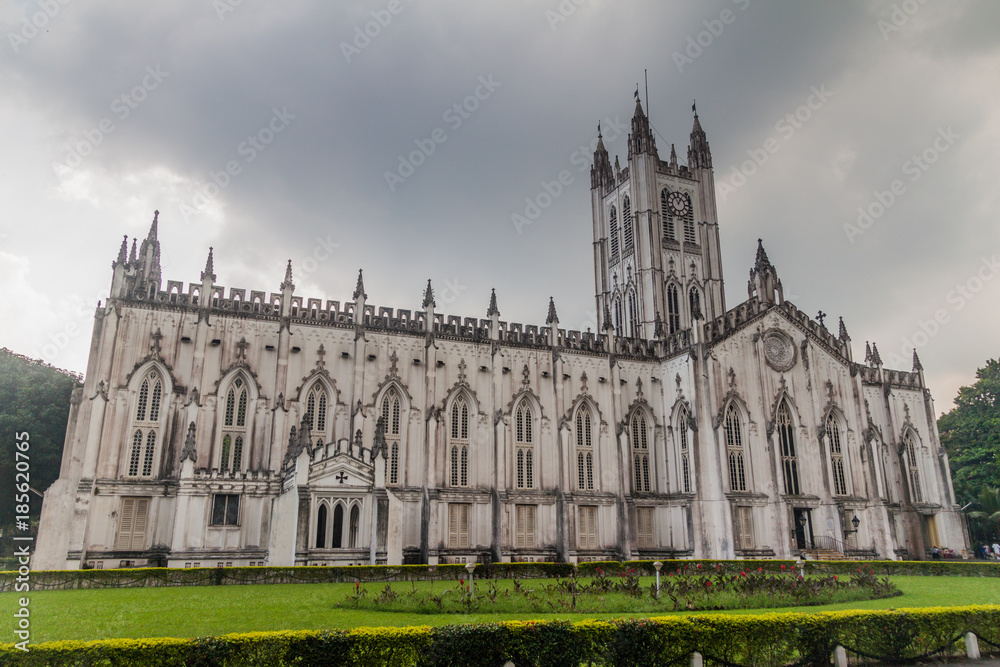 St. Paul's Cathedral in Kolkata (Calcutta), India St. Paul's Cathedral in Kolkata (Calcutta), India