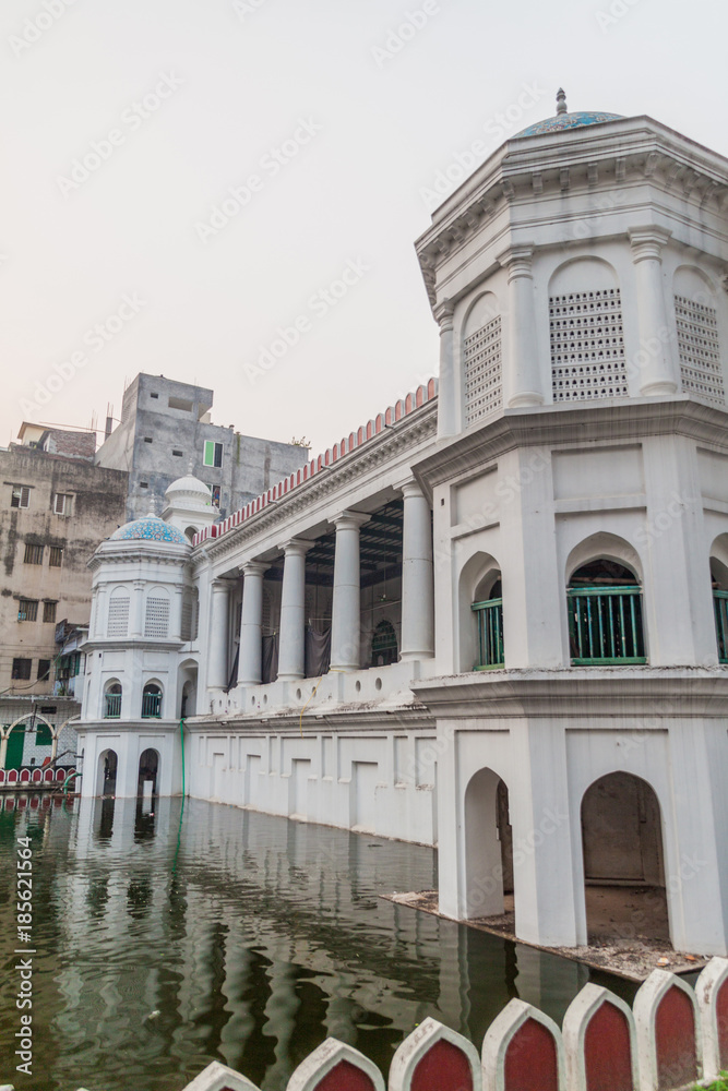 View of Hussaini Dalan (Hussainia - congregation hall for Shia commemoration ceremonies) in Dhaka, Bangladesh