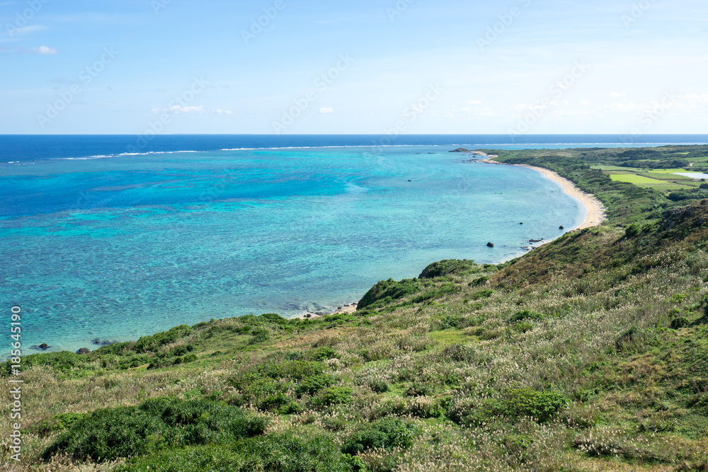 石垣島・平久保崎から見る風景