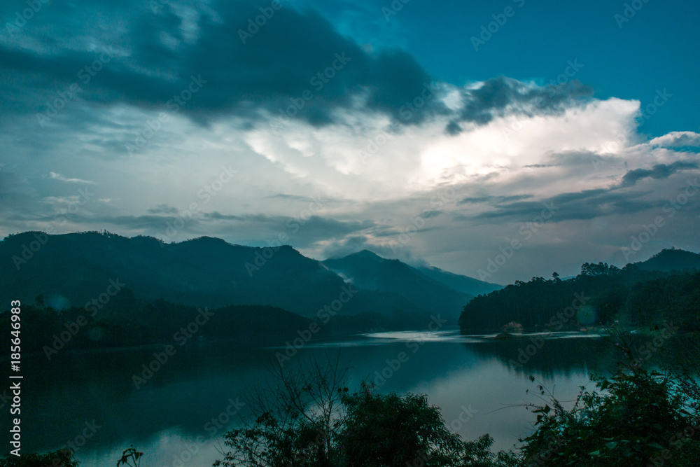 An evening in Munnar