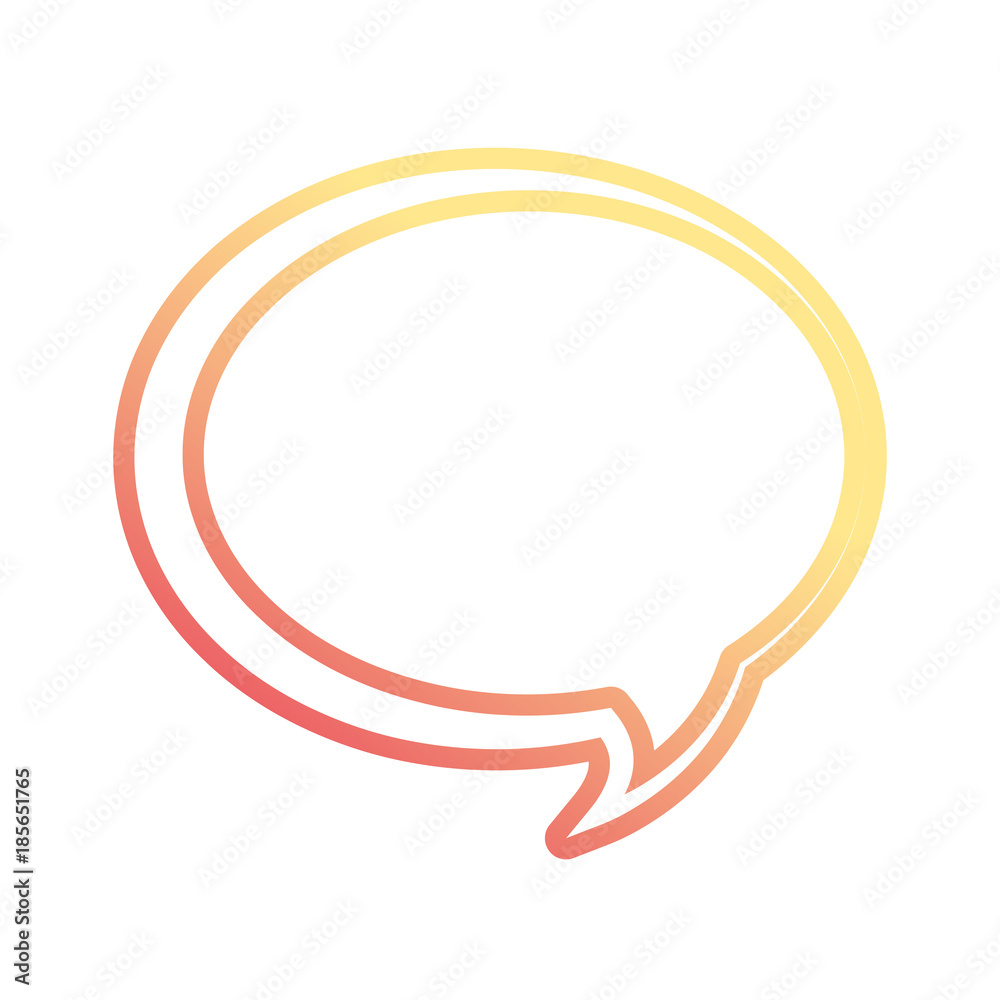 Chat bubble symbol Chat bubble symbol